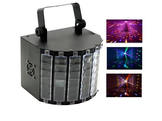 &u+ PROYECTOR LASER AUDIORITMICO MARIPOSA LED-HD09